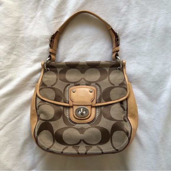 Coach Willis 70th ANNIVERSARY Legacy Signature Logo Bag - Picture 14 of 15